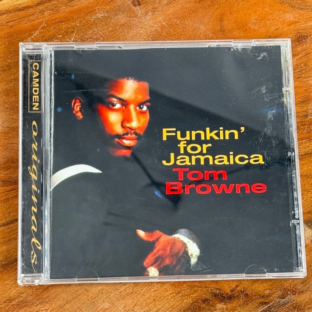 TOM BROWNE Funkin' For Jamaica 1998 BMG CD Jazz Funk R&B Trumpet EX Cond